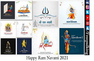Happy Ram Navami Banner-Poster Design