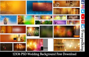 PSD Wedding Background