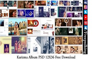 Karizma Album PSD 12X36 Free Download