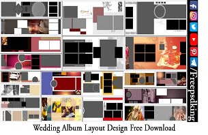 Wedding Album Layout Design