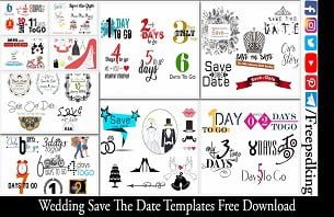 Wedding Save The Date Templates