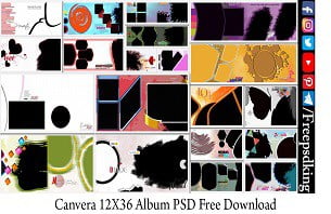 Canvera 12X36 Album PSD
