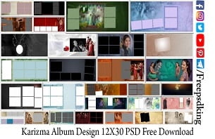 Karizma Album Design 12X30 PSD