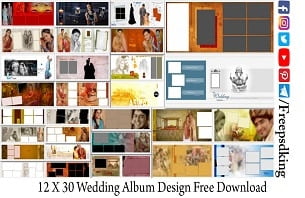 12 X 30 Wedding Album