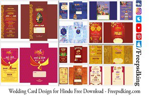 Wedding Card Design for Hindu