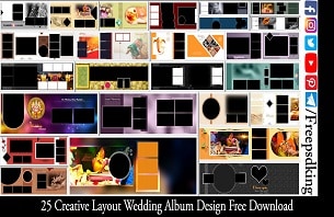 Layout Wedding Album Design