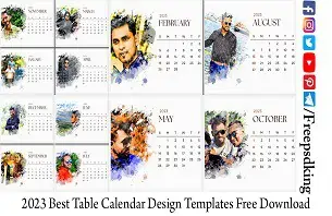 Table Calendar Design 2023