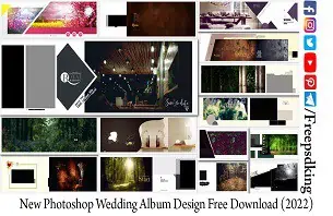 Photoshop Wedding Album Design