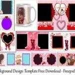 Mug Background Design Template Free Download