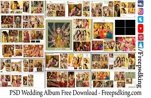 PSD Wedding Album Free Download - Freepsdking.com