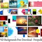 12X36 PSD Backgrounds Free Download