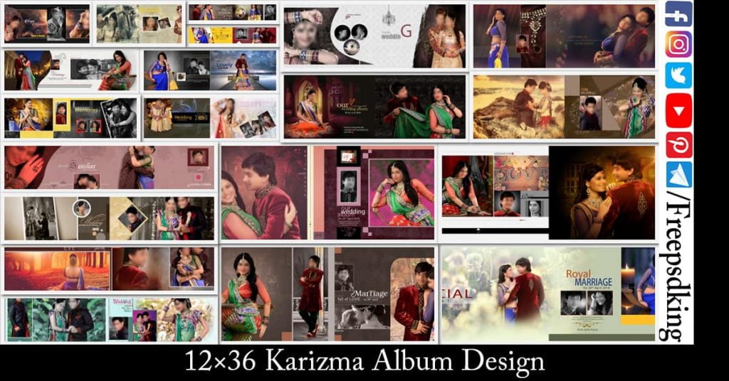 12X36 Karizma Album Design