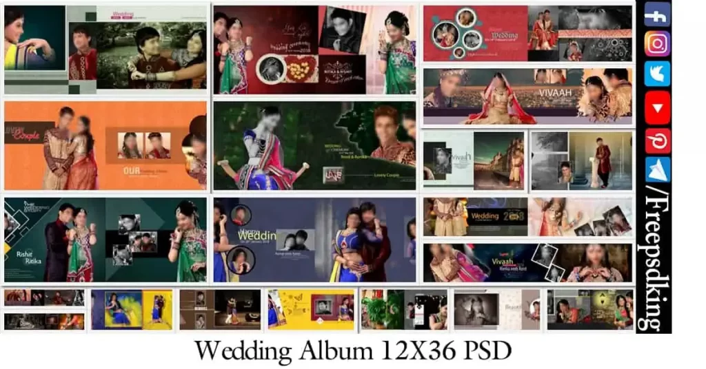 Wedding Album 12X36 PSD