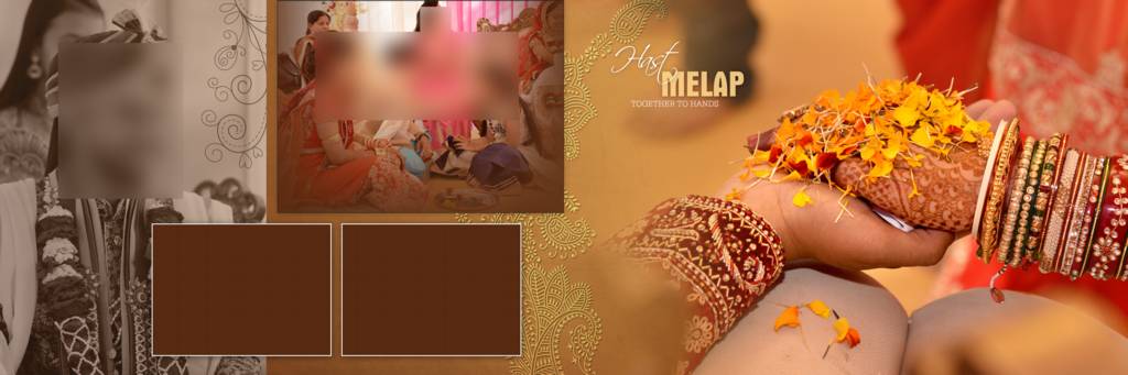 Wedding Album PSD Template