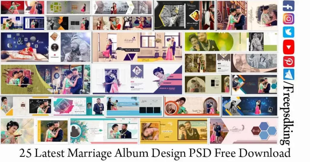 Marriage Album Design 