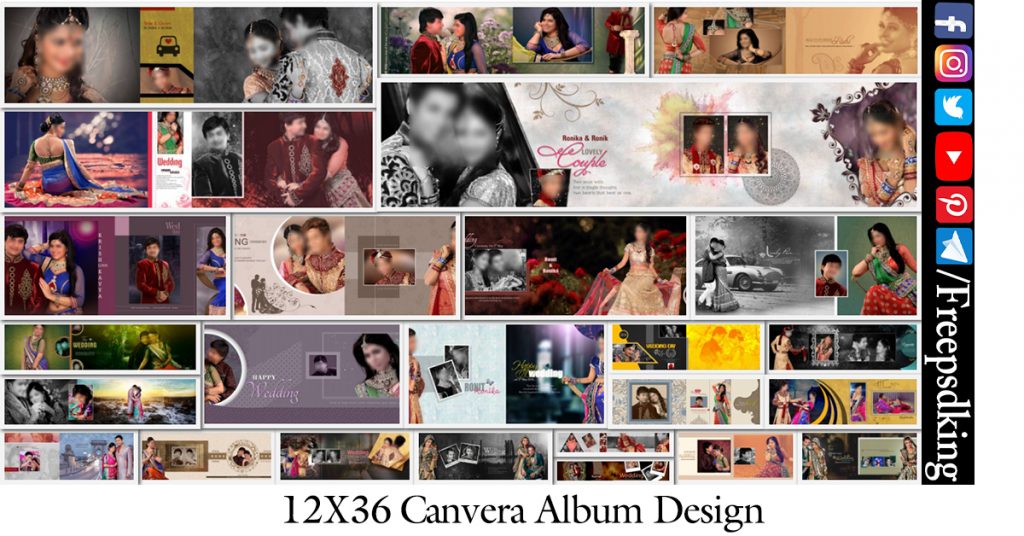 Canvera Album Desing 12X36