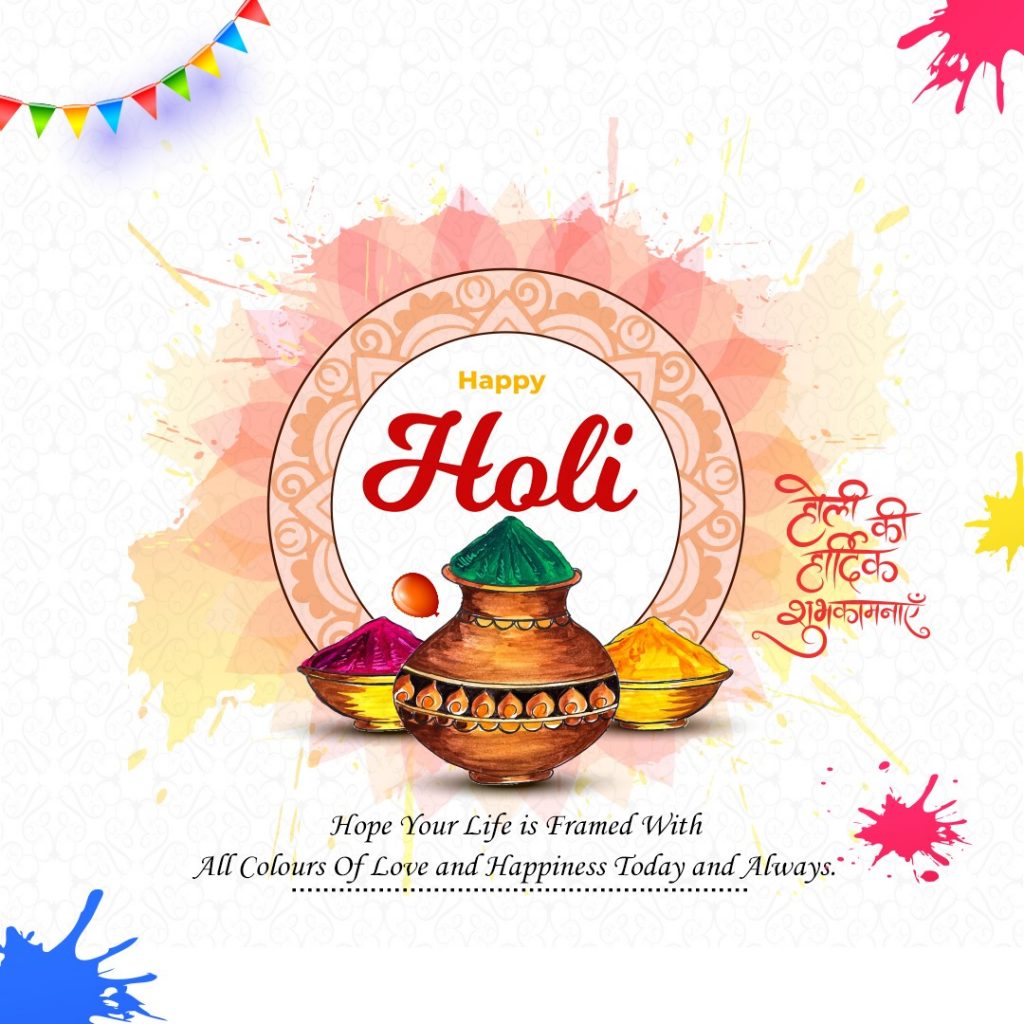 Happy Holi Template
