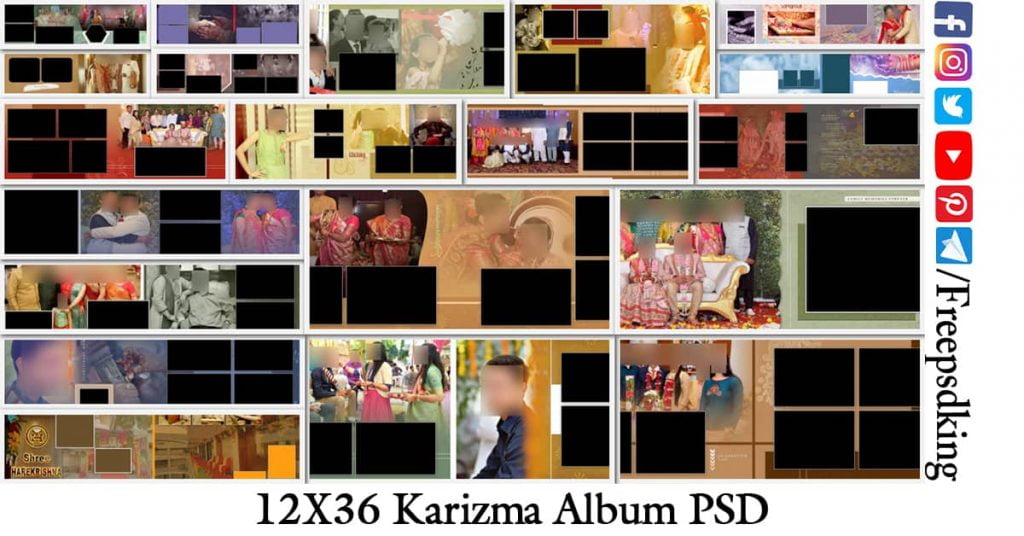 12X36 Karizma Album PSD