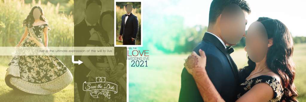 Pre Wedding Album PSD 