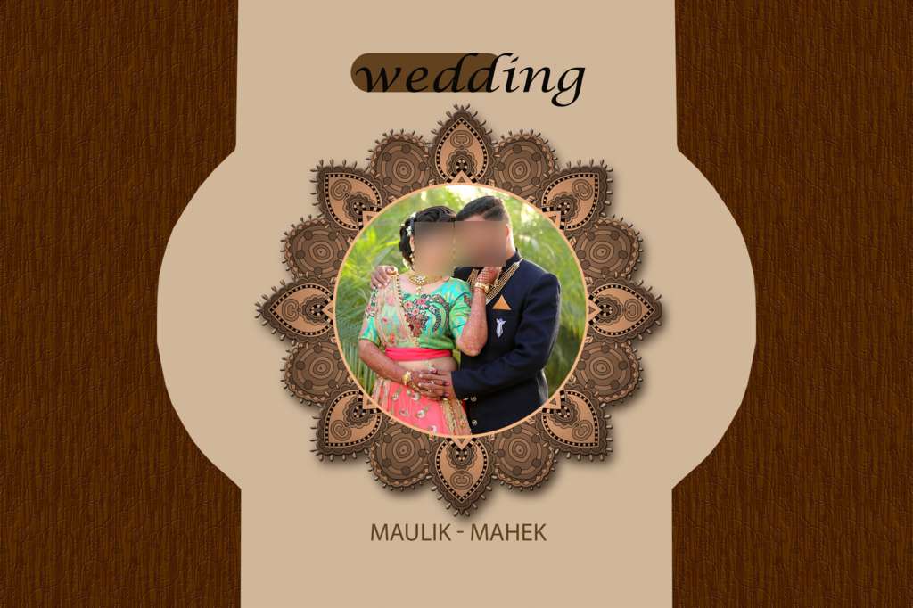 Wedding Album Cover Design