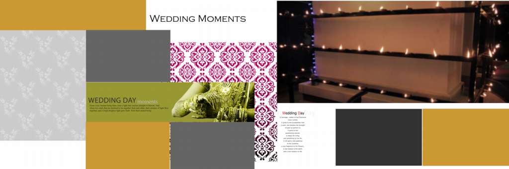 Indian Wedding Album Design 12X36 