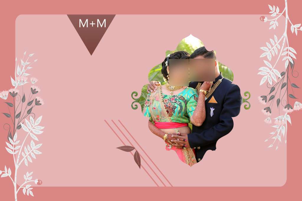 Marriage Album Front Page Design