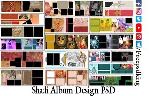 Shadi Album Design PSD