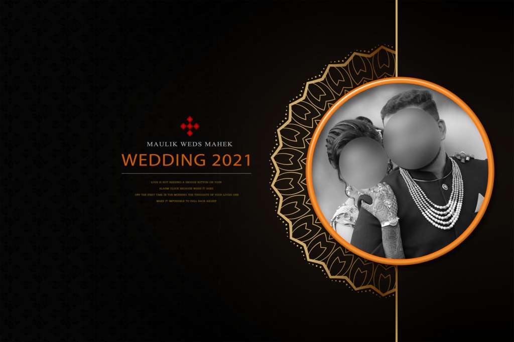 Wedding Album Cover Design
