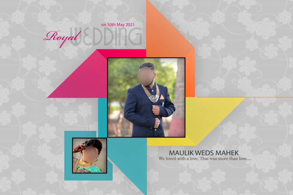 Wedding Album Cover PAD Design