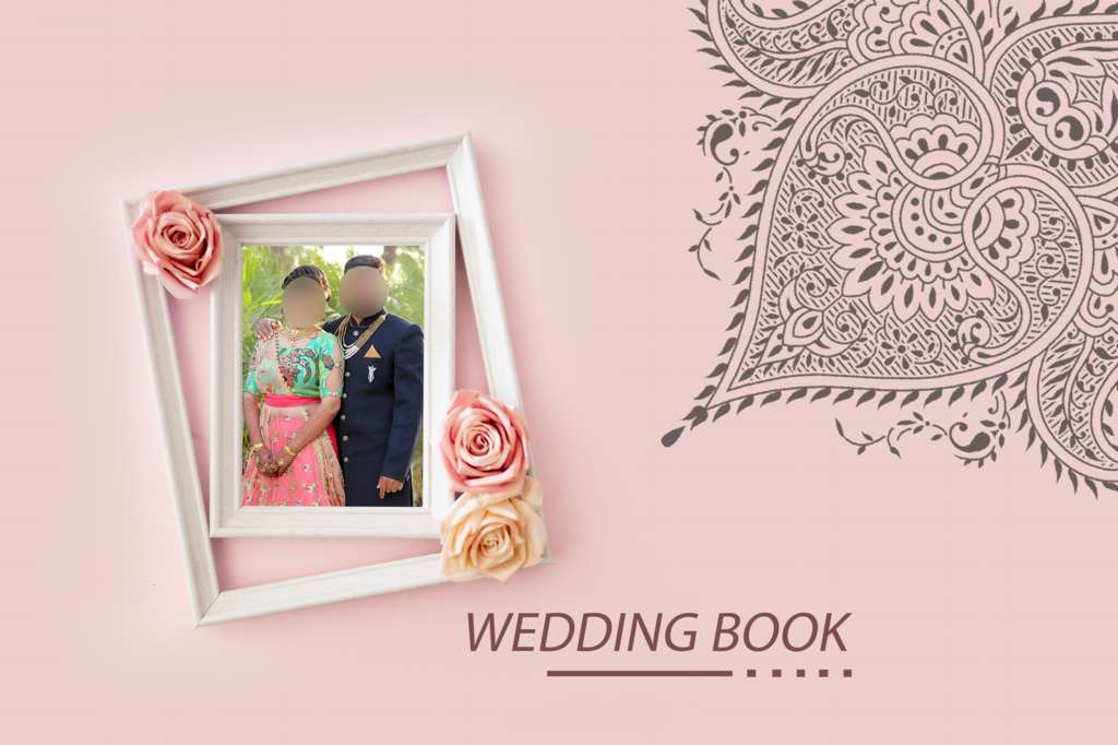 Wedding Album Front Page Design