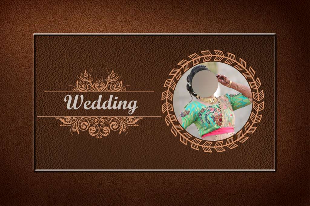 Cover Page For Wedding Album