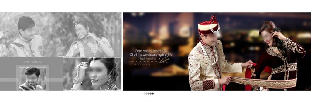 25 Wedding Album DM 12X36 PSD Templates