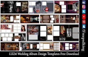 Wedding Album Design Templates