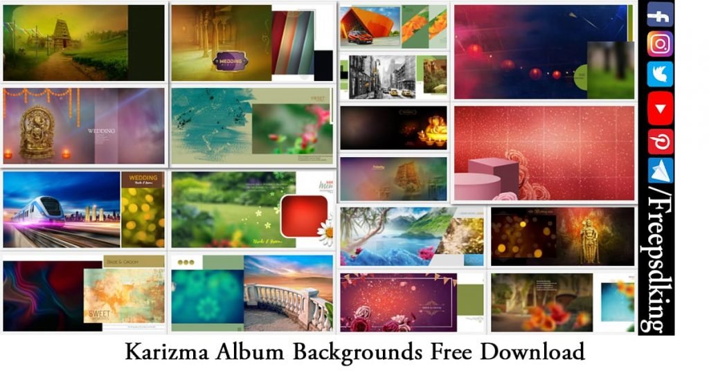 Details 100 karizma album background psd