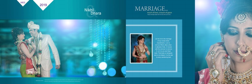 Creative Indian Wedding Album Design
