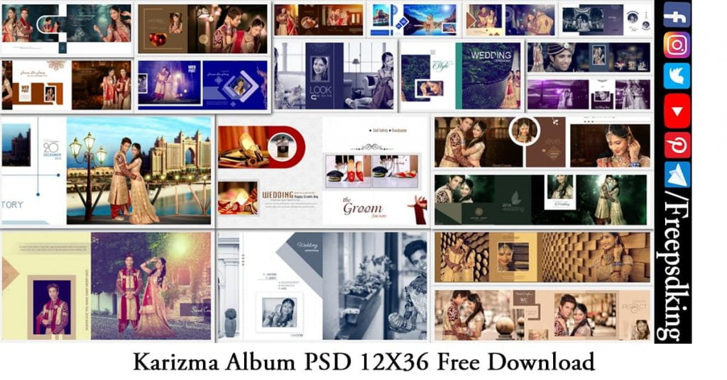Karizma Album PSD 12X36 Free Download