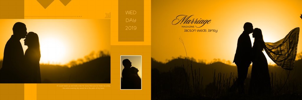 Wedding Album Design PSD Free Download 12X36 2019 