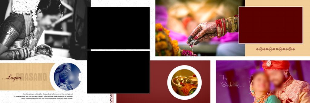 Wedding Album Design PSD Free Download 12x36 2020