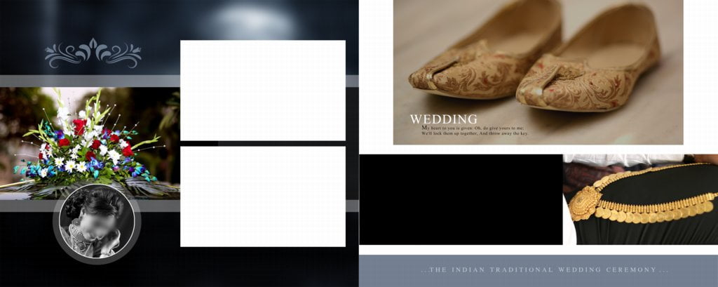 12X30 Wedding Album PSD Free Download