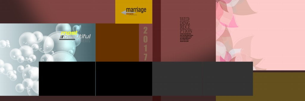 12X36 Muslim Wedding Album Design Free Download