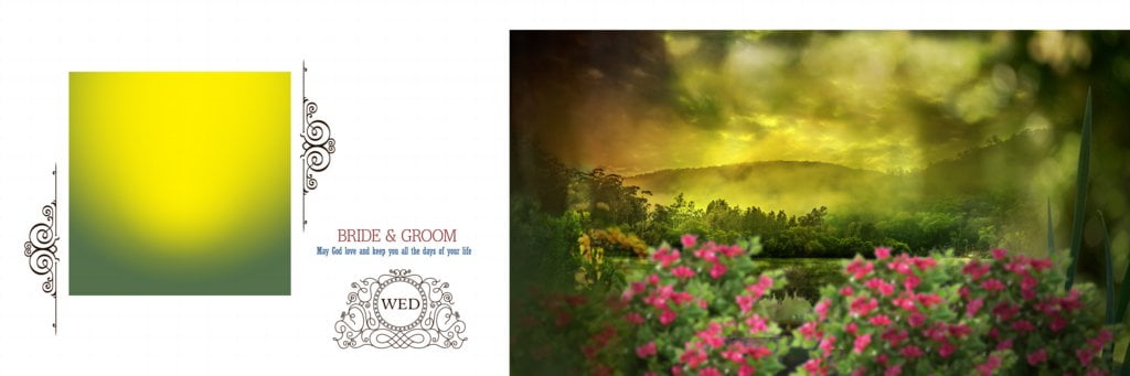 Album Design 12X36 PSD Wedding Background Free Download 2020