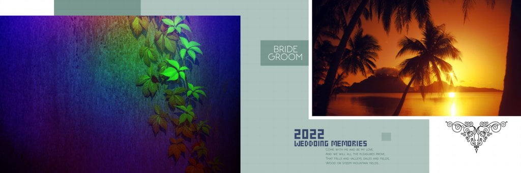 Album Design 12X36 PSD Wedding Background Free Download 2020
