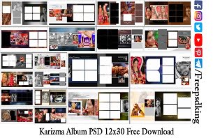 Karizma Album PSD 12x30 Free Download