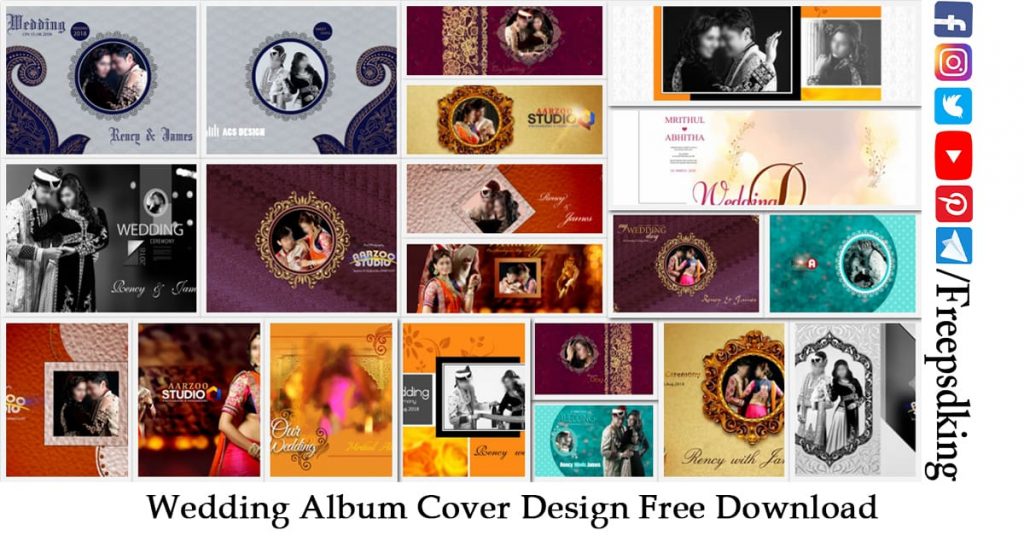 Wedding Album Cover Design