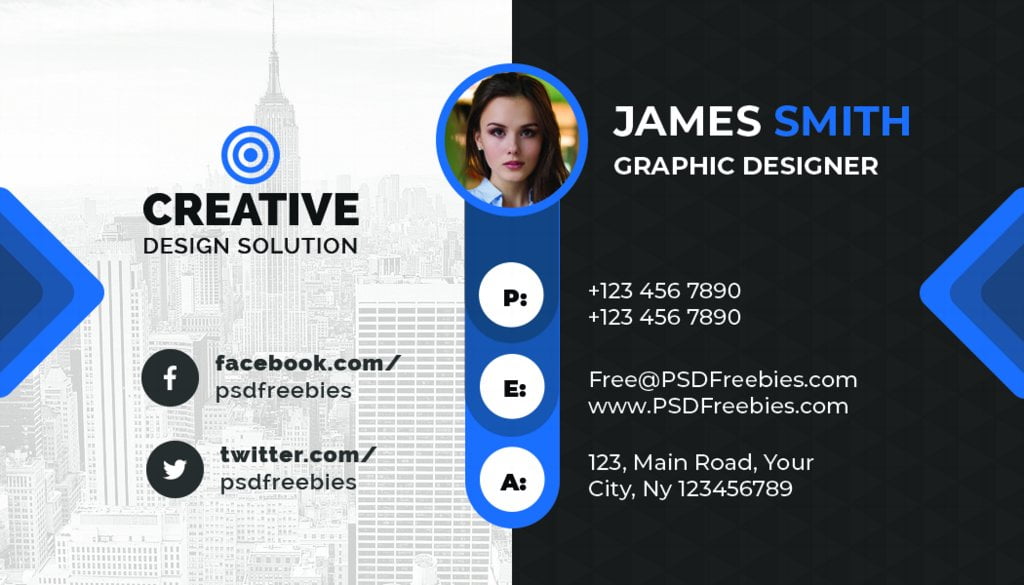 Construction Visiting Card Design Free Download
