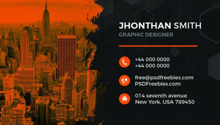 Construction Visiting Card Design Free Download - Freepsdking.com
