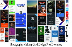 Photography Visiting Card Design