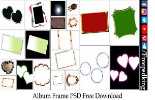 Album Frame PSD Free Download