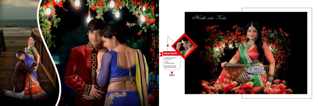 Indian Wedding Album Design