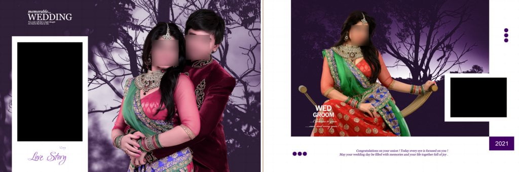 Indian Wedding Album Design